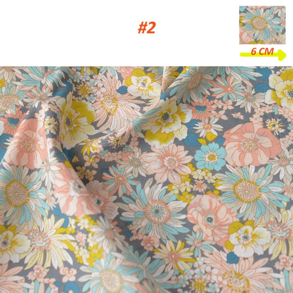 100% cotton Fabric | sewing fabric | DIY | Crafts Fabric - Picture 3 of 16